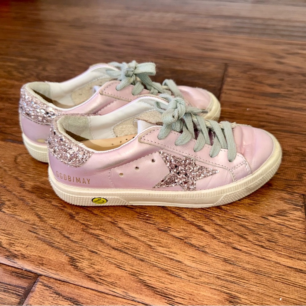 Golden Goose Kids Superstar glitter-detail sneakers - Picture 2 of 13